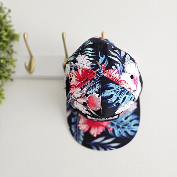 Truly Hard Seltzer SnapBack Hat Hawaiian Floral Tropical Unisex Adjustable Cap main image 6
